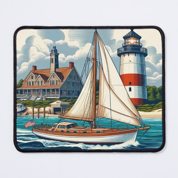 Item preview, Martha's Vineyard designed and sold by Myra365Art.