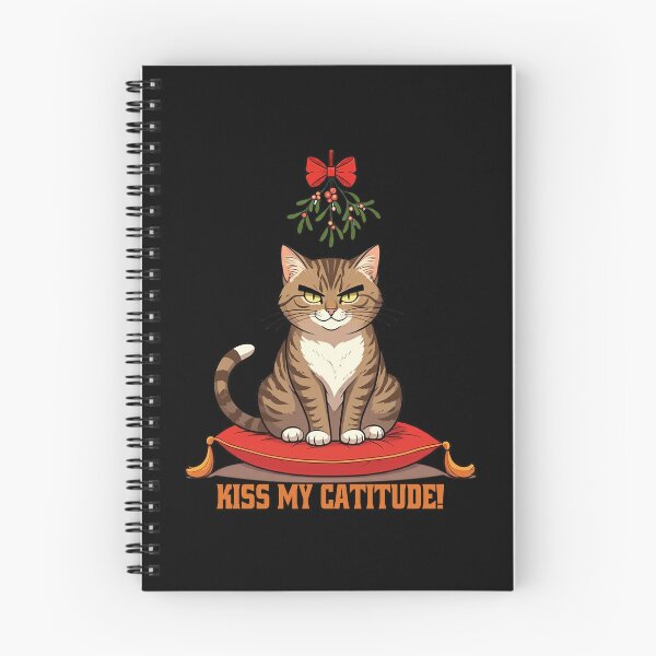Item preview, Funny Christmas Sassy Cat Kiss My designed and sold by HolidayT-Shirts.