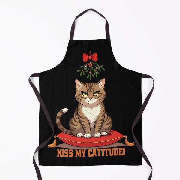 Item preview, Funny Christmas Sassy Cat Kiss My designed and sold by HolidayT-Shirts.