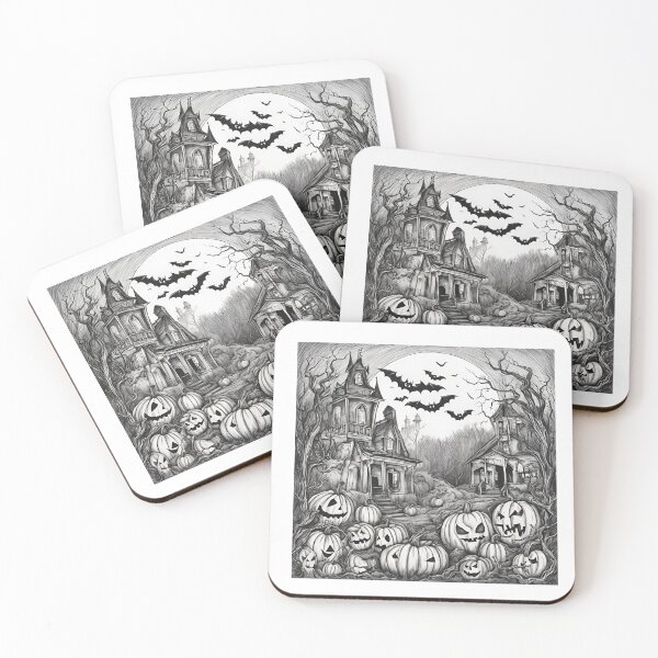 Item preview, Haunted pumpkin patch designed and sold by NicMacTees.