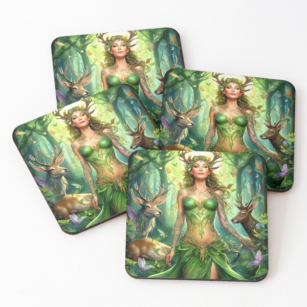 Item preview, Green Goddess striding designed and sold by MarilynBaldey7.