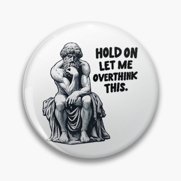 Item preview, Statue Of Overthinking  designed and sold by Gkinoki.