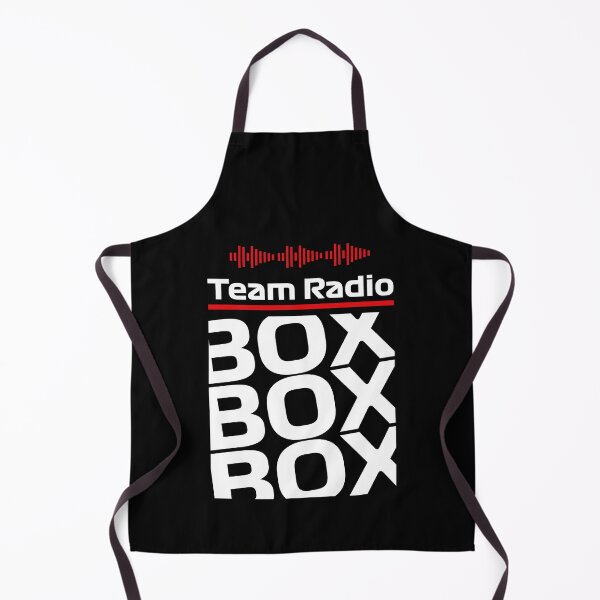 Aperçu de l'œuvre Radio d'équipe : Box Box Box - F1 créée et vendue par therockstuff.