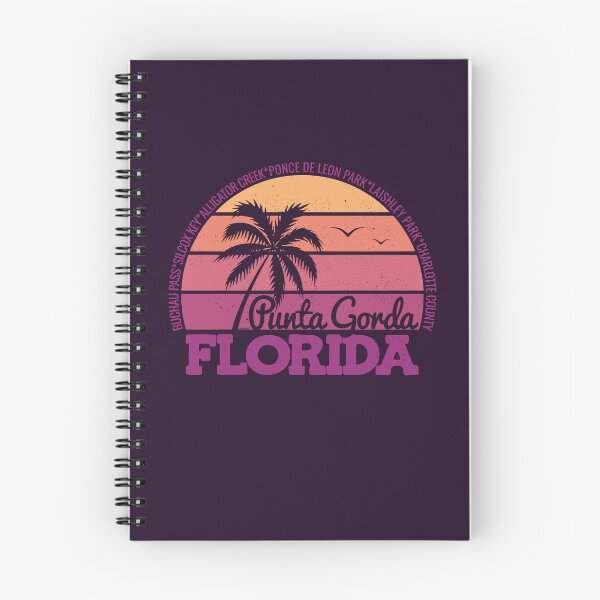 Item preview, Punta Gorda Florida Sunset Retro Vintage Local Pride Logo designed and sold by CRHPOD20.