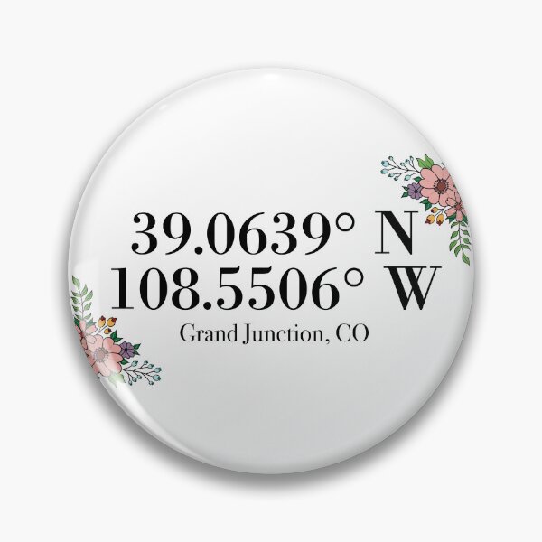 Item preview, Grand Junction, CO Coordinates designed and sold by mynameisliana.