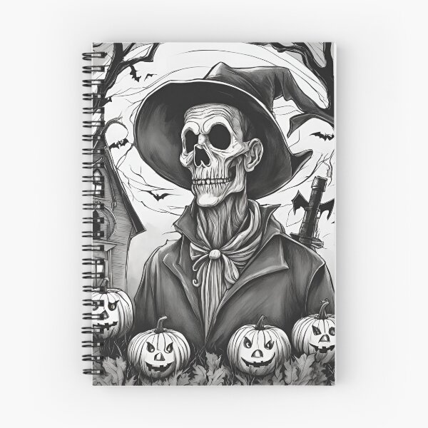 Item preview, Halloween ghoul drawing designed and sold by NicMacTees.