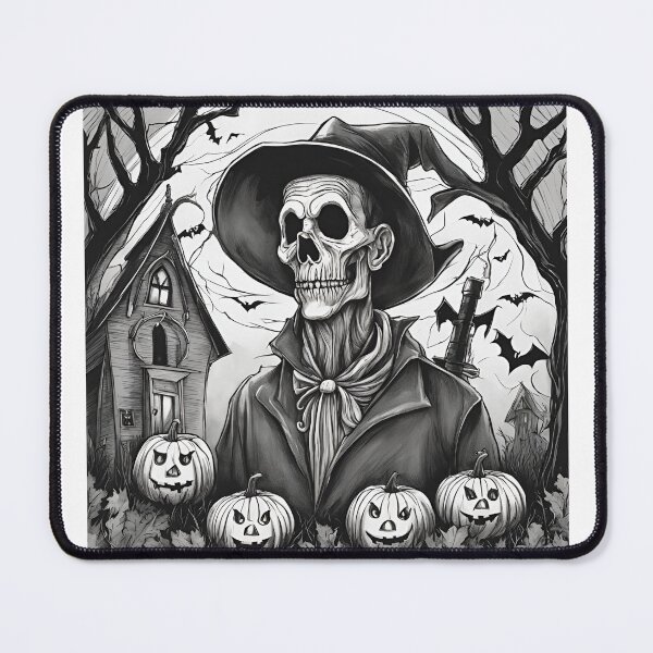Item preview, Halloween ghoul drawing designed and sold by NicMacTees.