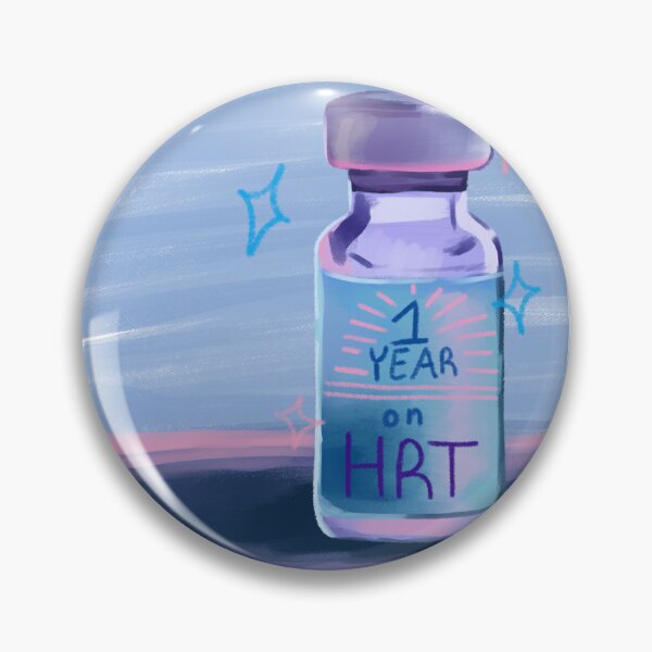 Item preview, One Year on HRT designed and sold by flourescentbee.