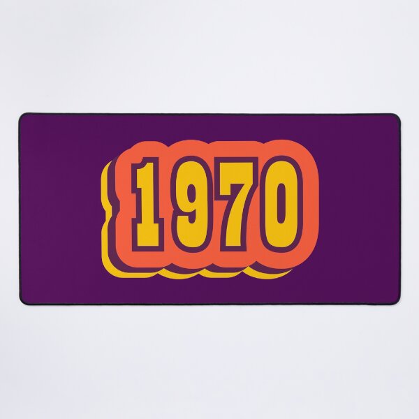 Item preview, 1970 Retro Typography, Vintage Birth Year Style designed and sold by ArtNoveltee.