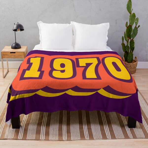 Item preview, 1970 Retro Typography, Vintage Birth Year Style designed and sold by ArtNoveltee.