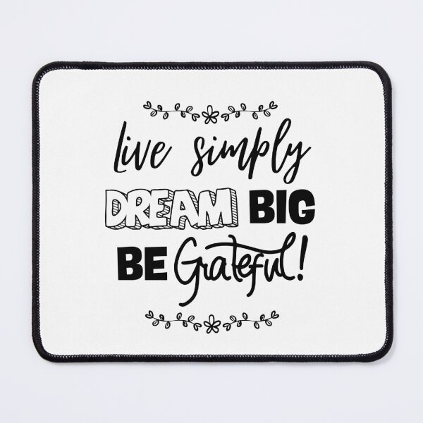 Item preview, Live Simple, Dream Big, Be Thankful designed and sold by mysummerland.