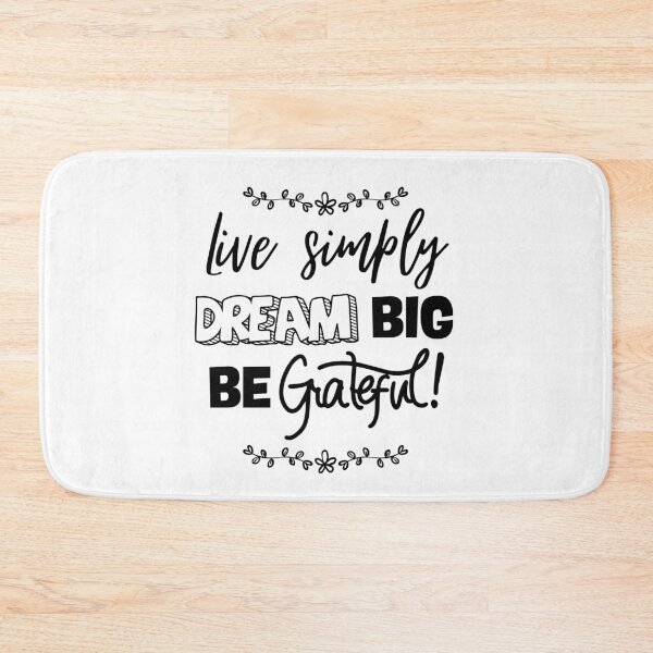Item preview, Live Simple, Dream Big, Be Thankful designed and sold by mysummerland.