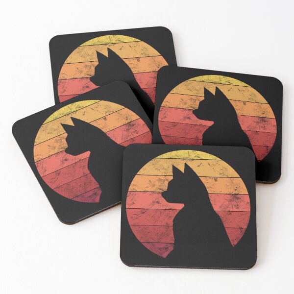 Item preview, Lonely Cat Vintage Retro Sunset  designed and sold by Kristtie.