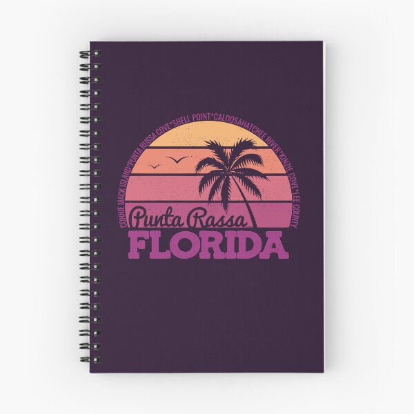 Item preview, Punta Rassa Florida Sunset Retro Vintage Local Pride Logo designed and sold by CRHPOD20.