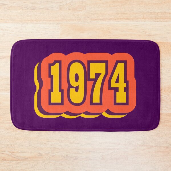 Item preview, 1974 Retro Typography, Vintage Birth Year Style designed and sold by ArtNoveltee.