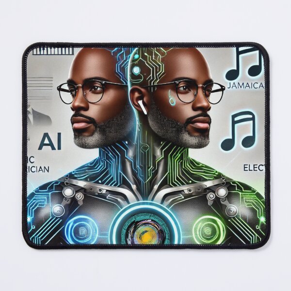 Item preview, Cyberpunk meets tech and human, man and machine designed and sold by Purposemaster.