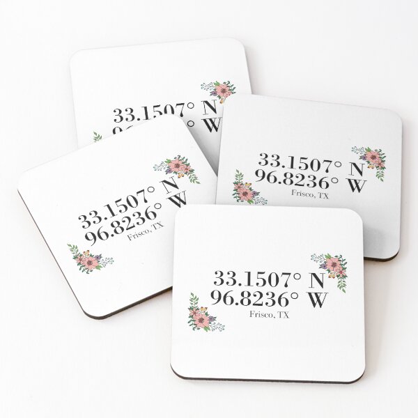 Item preview, Frisco, TX Coordinates designed and sold by mynameisliana.