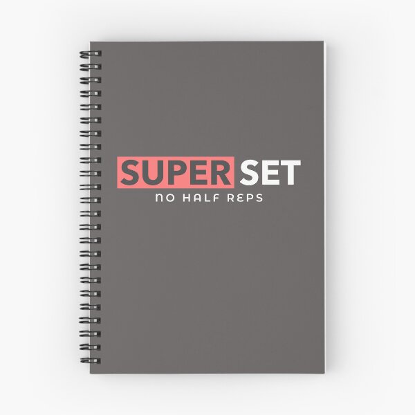 Item preview, SuperSet No Half Reps designed and sold by KiddoMatty.