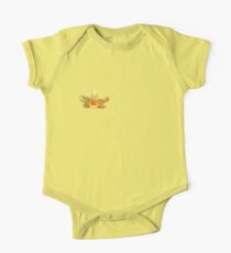 Yellow Orchid One Piece - Short Sleeve