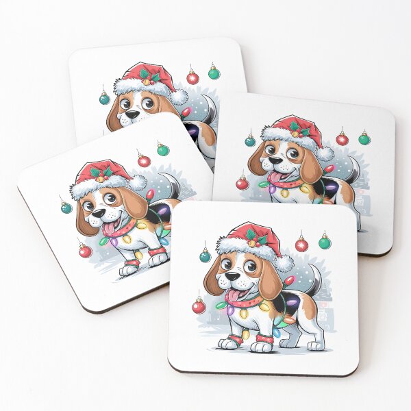 Item preview,  Christmas Beagle designed and sold by CookiesMerch.