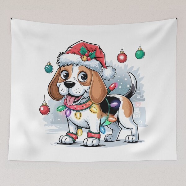 Item preview,  Christmas Beagle designed and sold by CookiesMerch.