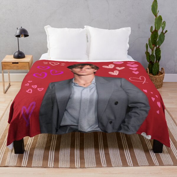 Nicholas Alexander Chavez Print Throw Blanket
