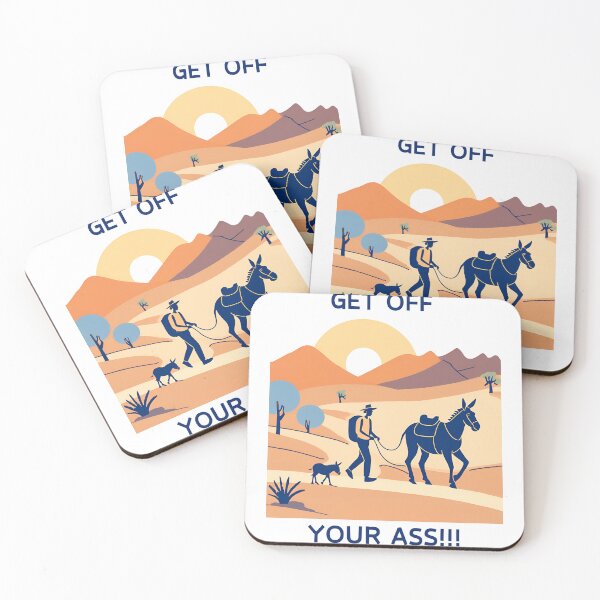 Item preview, Get off your ass! designed and sold by NicMacTees.