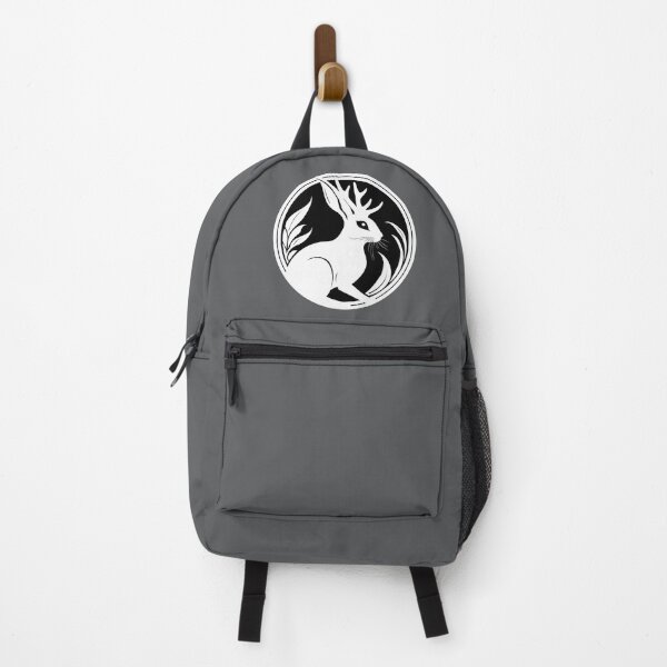 Item preview, White Jackalope Mythical Creature Folklore Art designed and sold by LucentJourneys.