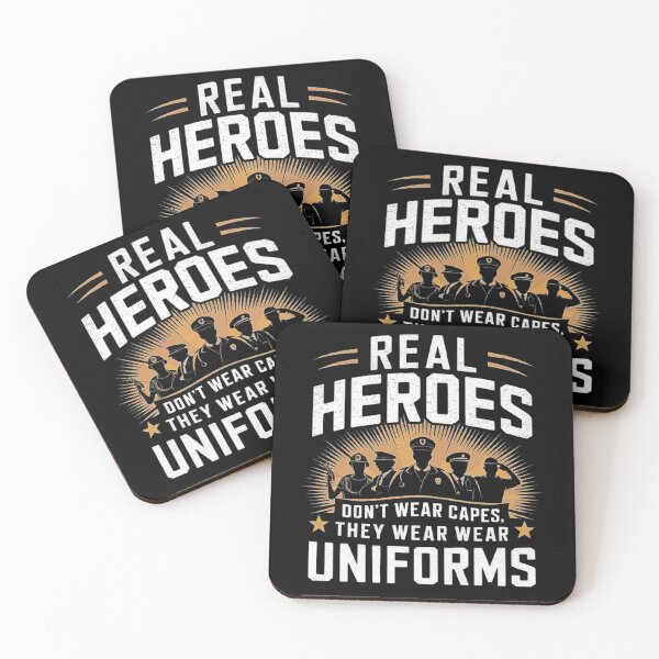 Item preview, Real Heroes Wear Uniforms - Celebrating Everyday Heroes designed and sold by love3617.
