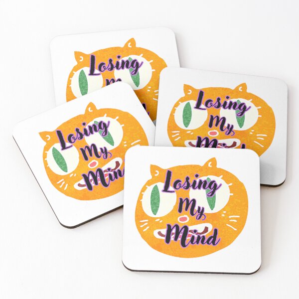 Item preview, Losing My Mind Orange Kitty designed and sold by WillandWent.
