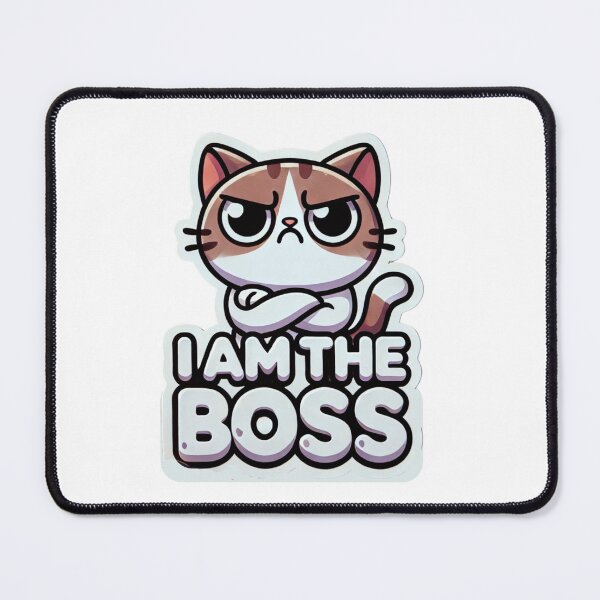 Item preview, Cat boss designed and sold by LewpyG.