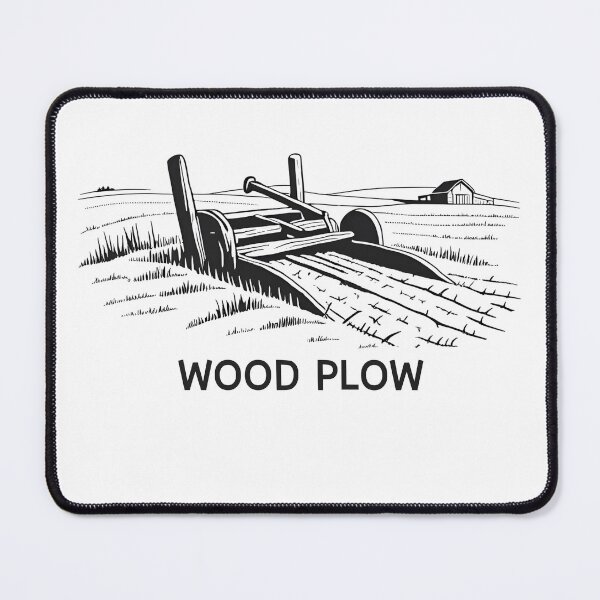 Item preview, Wood Plow designed and sold by NicMacTees.