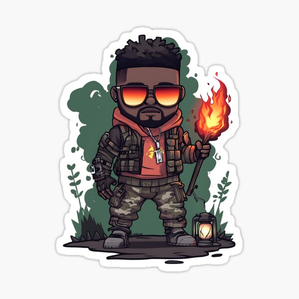 Artikel-Vorschau von A$AP Ferg als Cartoon, designt und verkauft von Ragil-Studio.