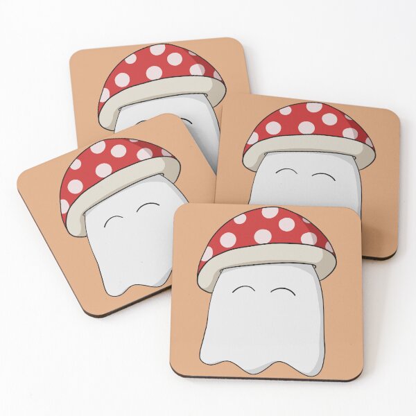 Item preview, Ghost with Mushroom Hat designed and sold by Zorrianna.