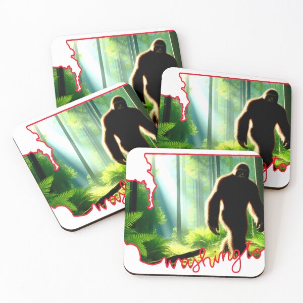 Item preview, Washington Bigfoot  designed and sold by NativeGraffix.
