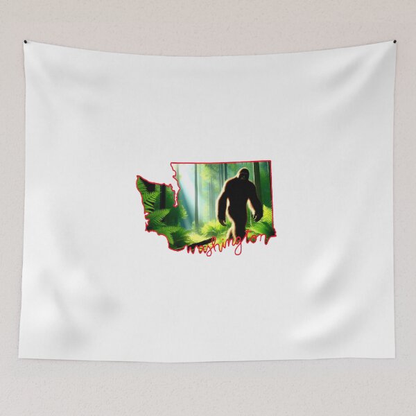 Item preview, Washington Bigfoot  designed and sold by NativeGraffix.