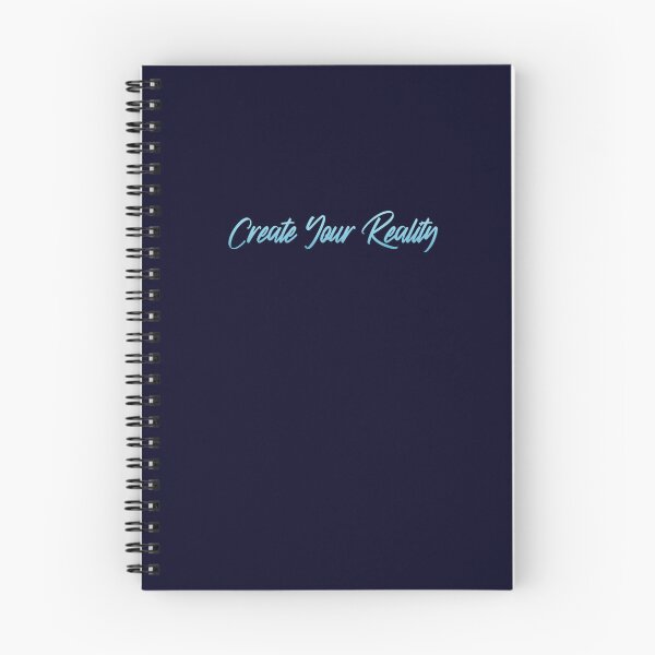 Item preview, Create Your Reality Blue Gradient Text Quote designed and sold by Ninjakandy.
