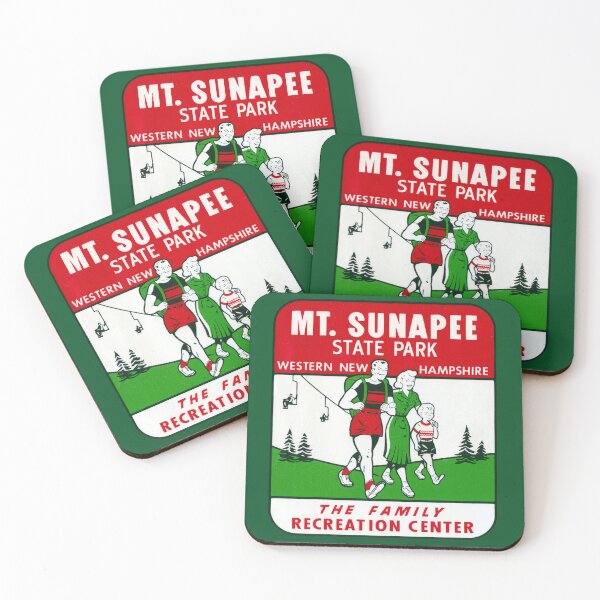 Item preview, 1940s Sunapee State Park designed and sold by historicimage.