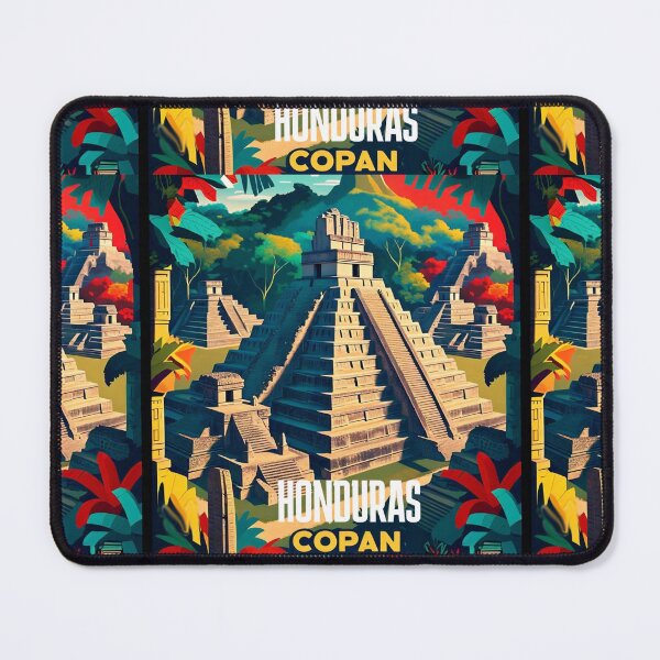 Item preview, Wall Art Honduras | Copan Travel Vintage Poster designed and sold by kestrada2906.