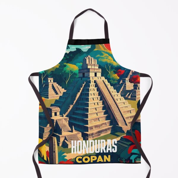 Item preview, Wall Art Honduras | Copan Travel Vintage Poster designed and sold by kestrada2906.