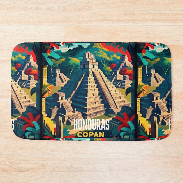 Item preview, Wall  Art Honduras | Copan Travel Vintage Poster designed and sold by kestrada2906.