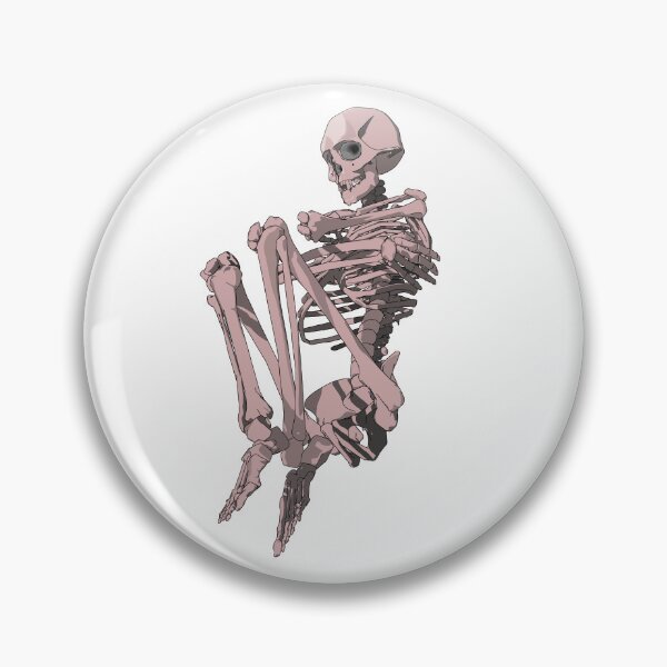 Item preview, Skeleton curled up designed and sold by m-yoga-store.