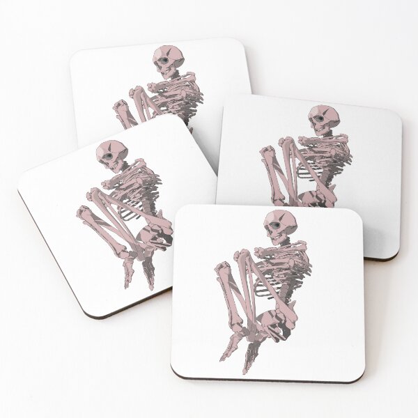 Item preview, Skeleton curled up designed and sold by m-yoga-store.