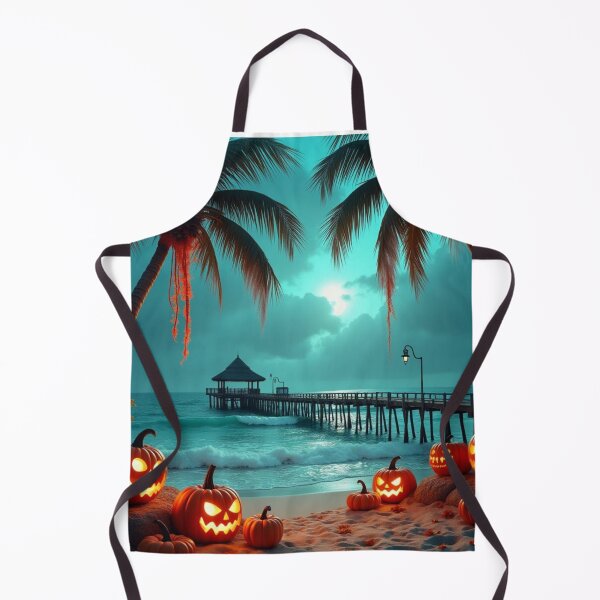 Item preview, Halloween on the beach in naples designed and sold by seahorse crossing.