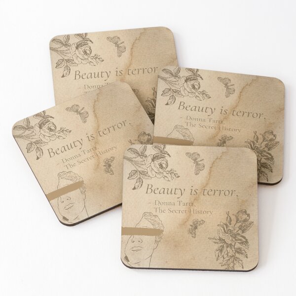 Item preview, The Secret History, Beauty is Terror designed and sold by aliteraryday.