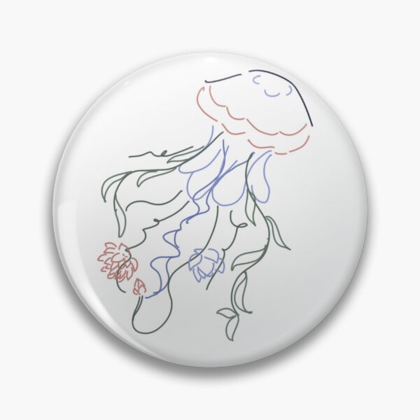 Item preview, Blooming Lotus Vine Jellyfish designed and sold by spaceoctopus888.