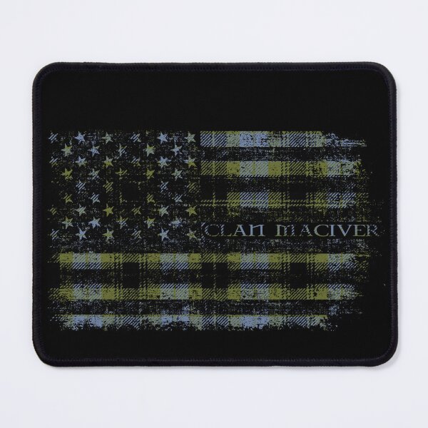 Item preview, Clan MacIver Scottish tartan US flag kilt Scotland 2 designed and sold by Clan1093.