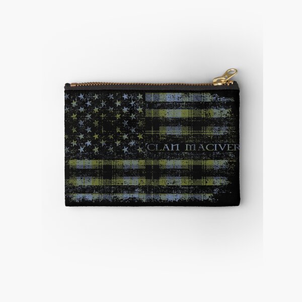 Artikelvorschau, Clan MacIver Schottischer Tartan US-Flaggen-Kilt Schottland 2 entworfen und verkauft von Clan1093.