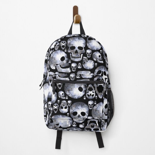Item preview, halloween disco mirror ball skulls designed and sold by Gossip Rag.