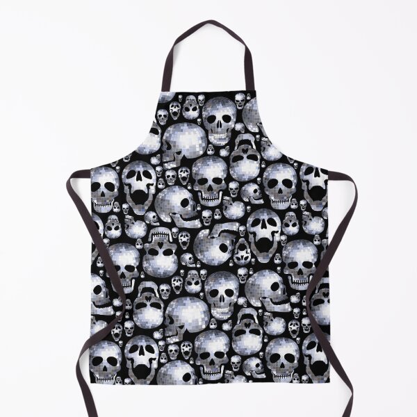 Item preview, halloween disco mirror ball skulls designed and sold by Gossip Rag.